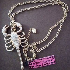 Betsey johnson Scorpion necklace